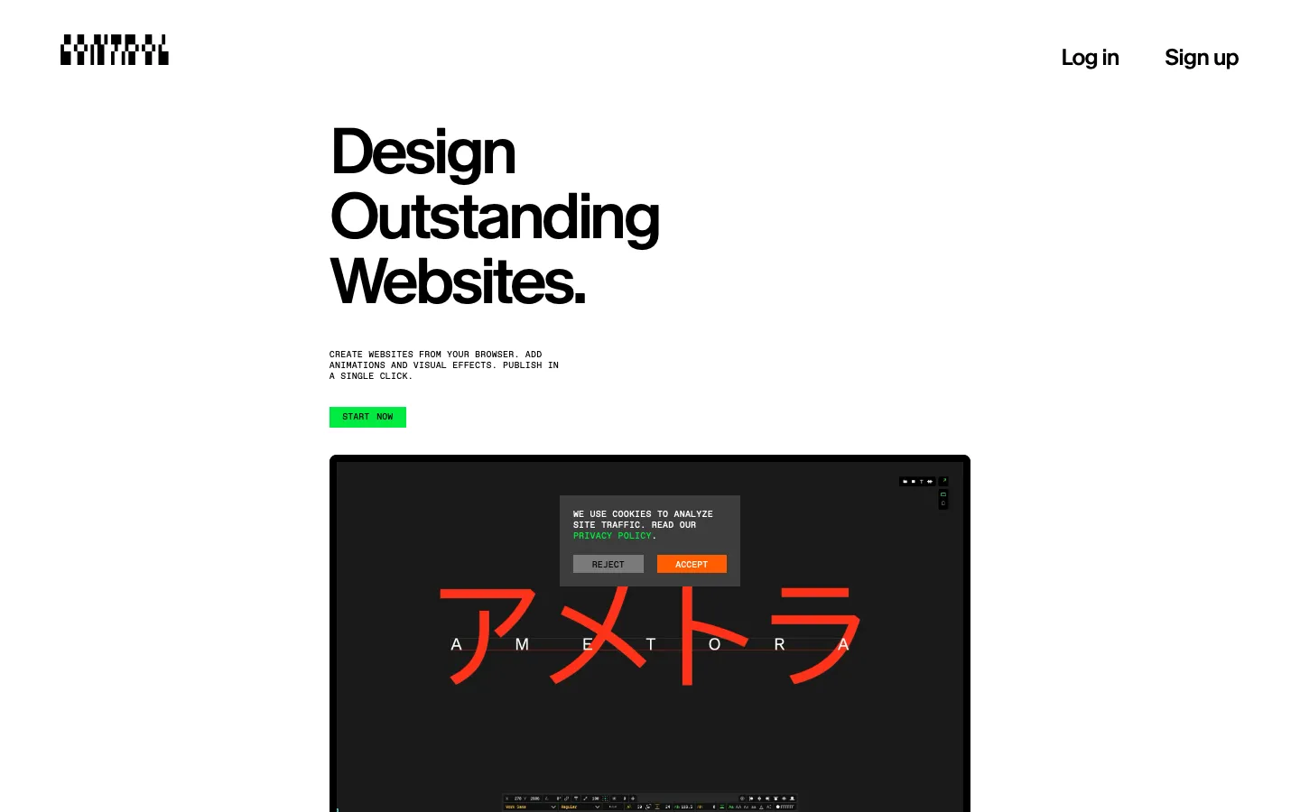 cntrl.site - Landing Screenshot Preview