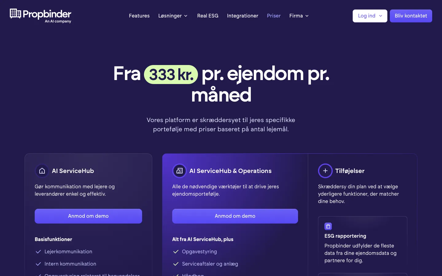 propbinder.com - Pricing Screenshot Preview
