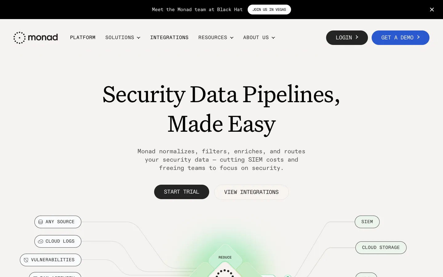 monad.com - Landing Screenshot Preview