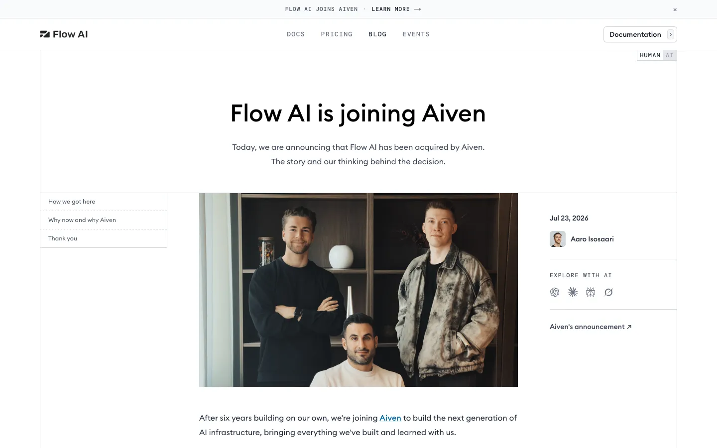flowrite.com - About Screenshot Preview
