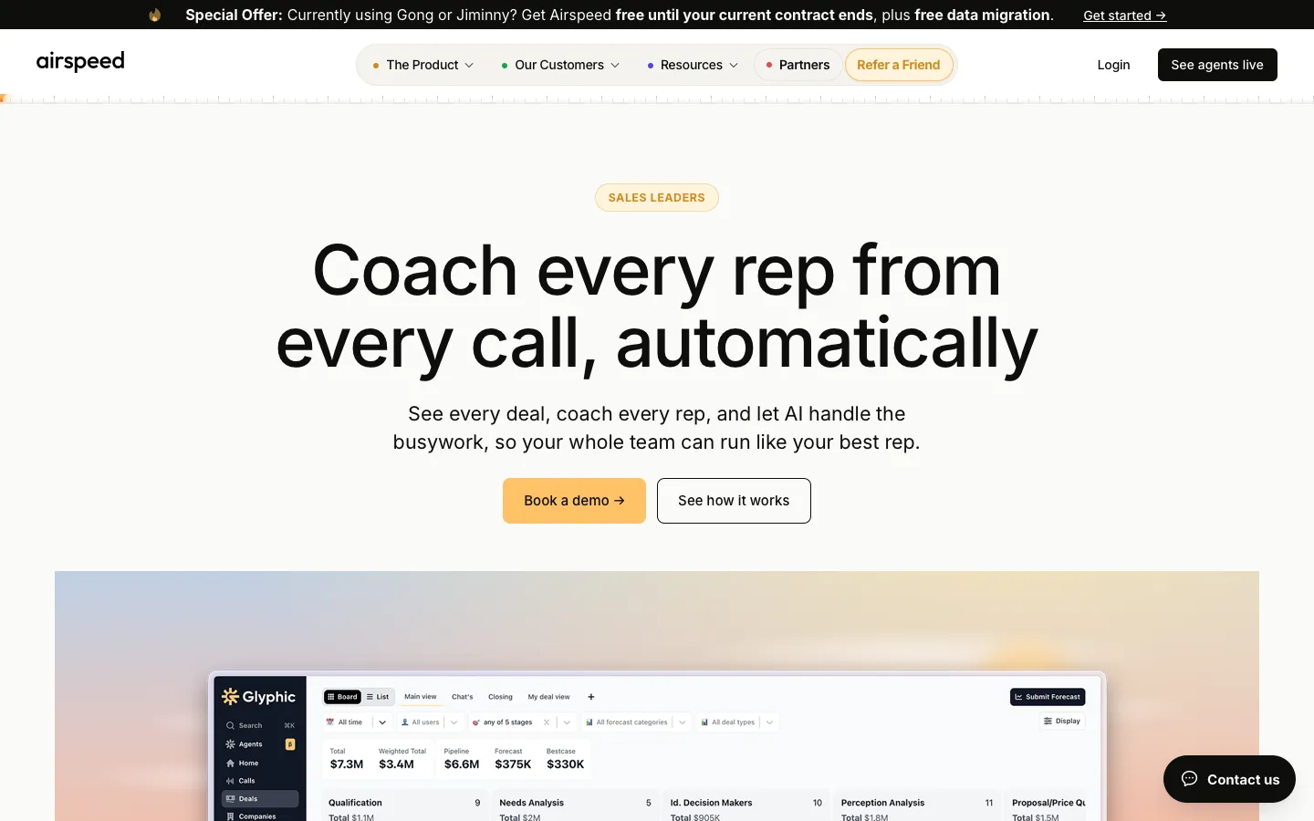 glyphic.ai - Product Screenshot Preview