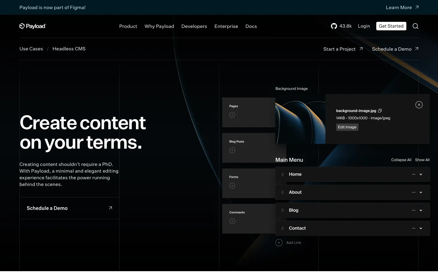 payloadcms.com - Use Cases Screenshot Preview