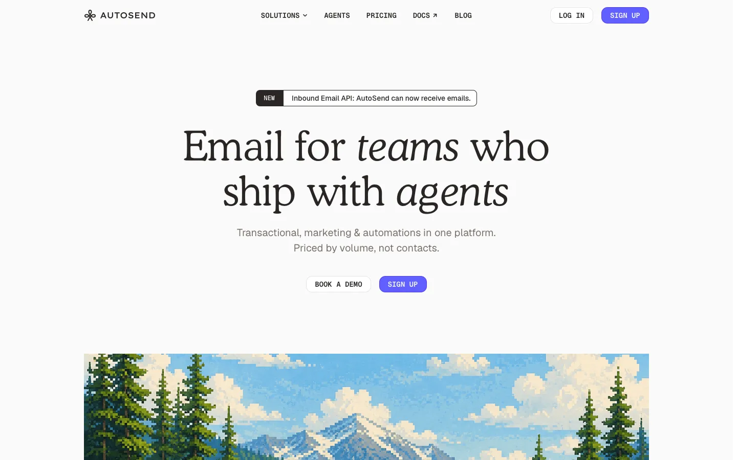autosend.com - Landing Screenshot Preview
