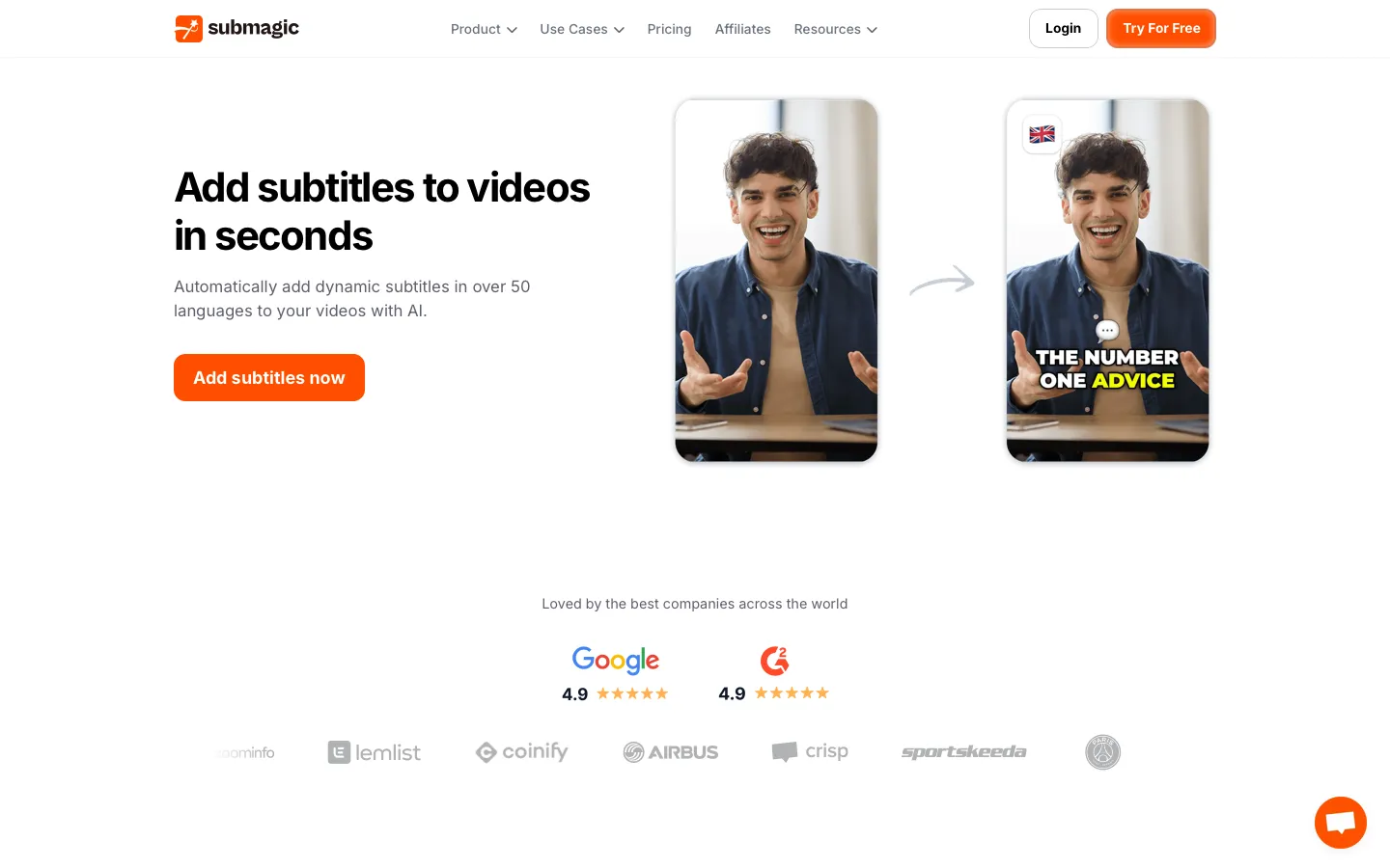 submagic.co - Product Screenshot Preview