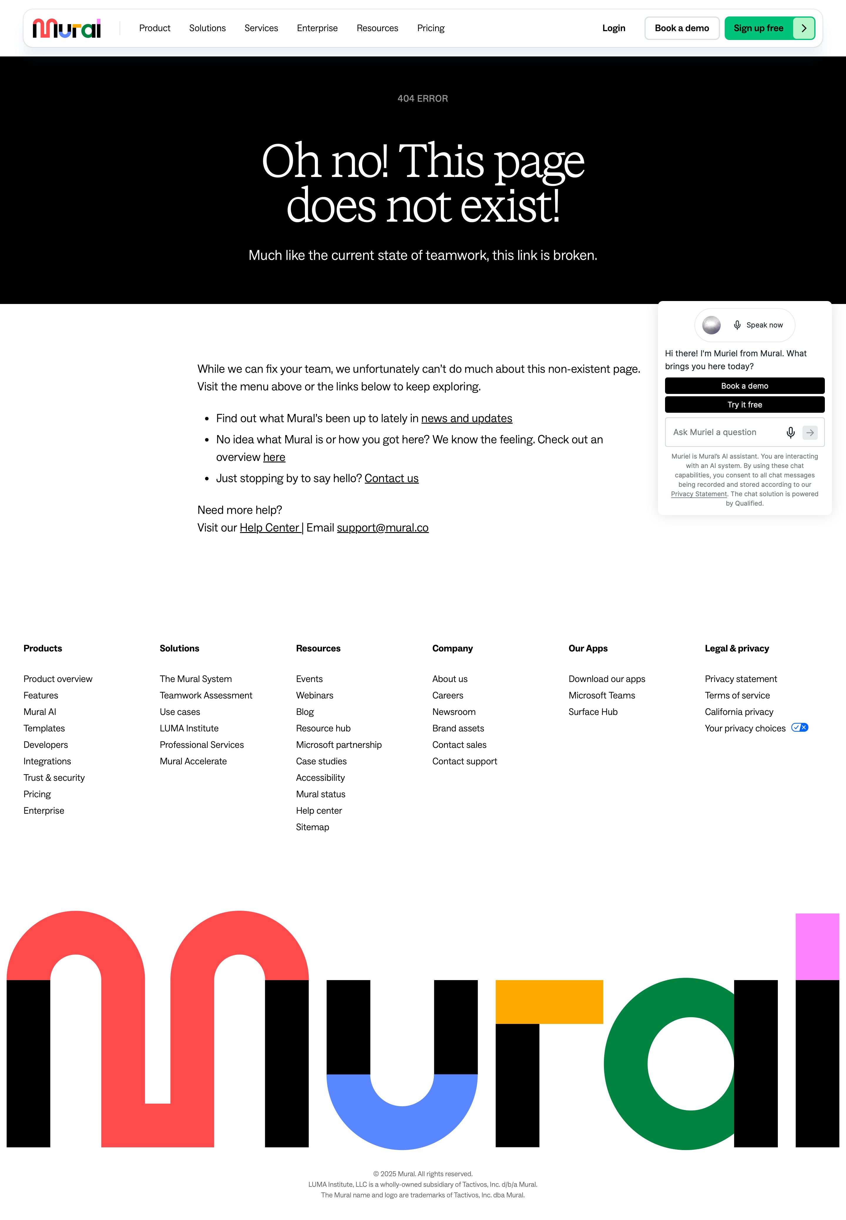 mural.co - Not Found | Mural - Desktop - Sat Aug 01 2026 04:05:14 GMT+0000 (Coordinated Universal Time) Screenshot