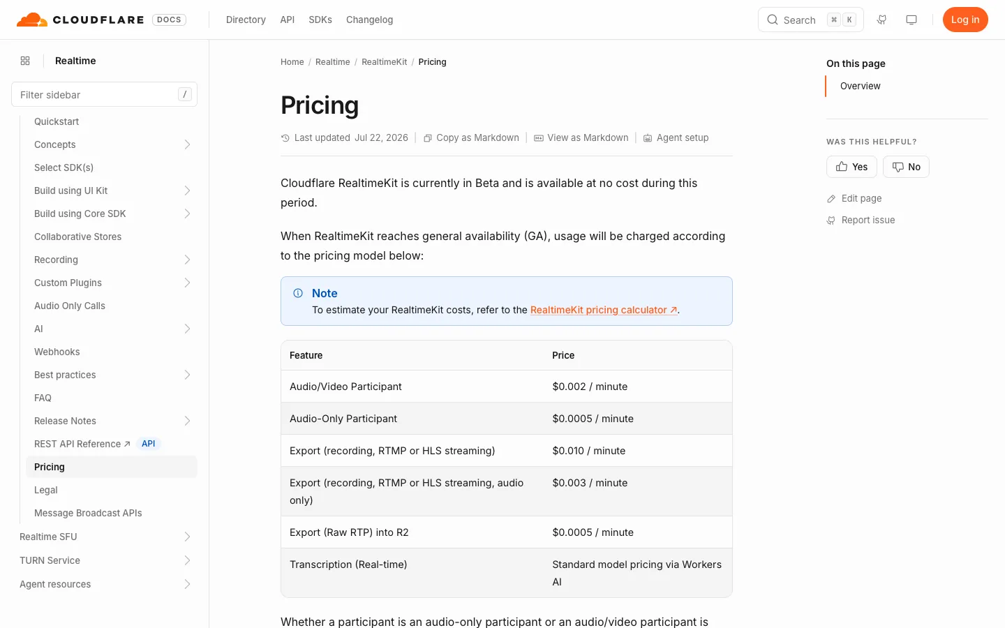 dyte.io - Pricing Screenshot Preview