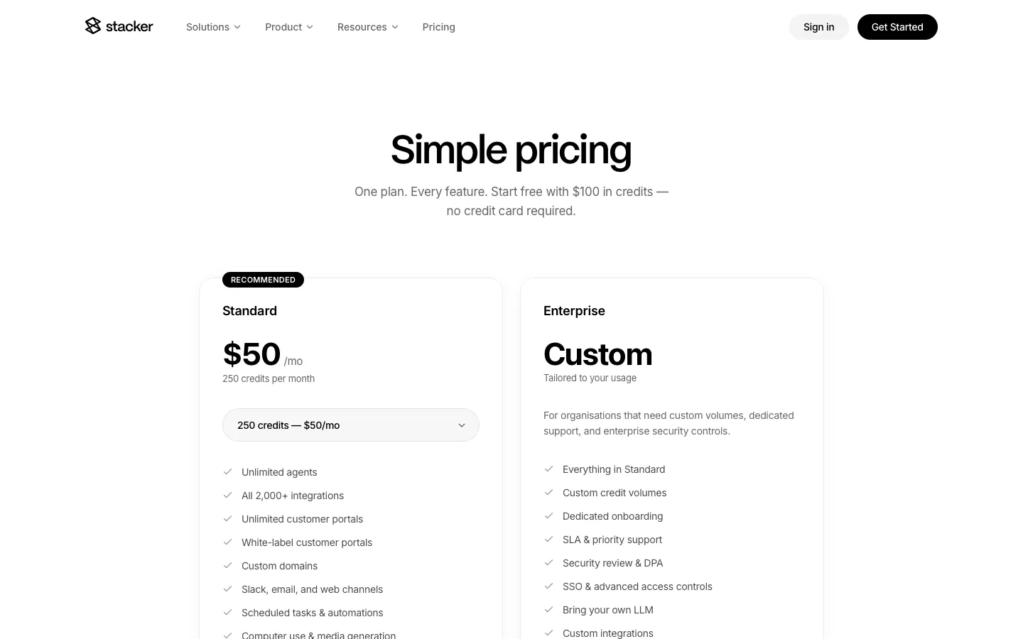 stackerhq.com - Pricing Screenshot Preview