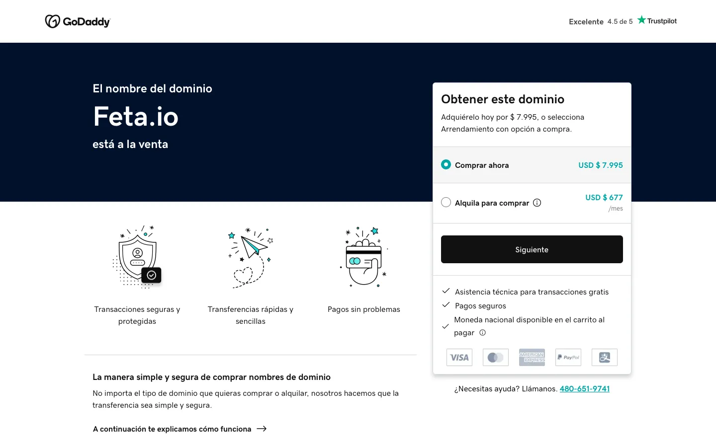 feta.io - Landing Screenshot Preview