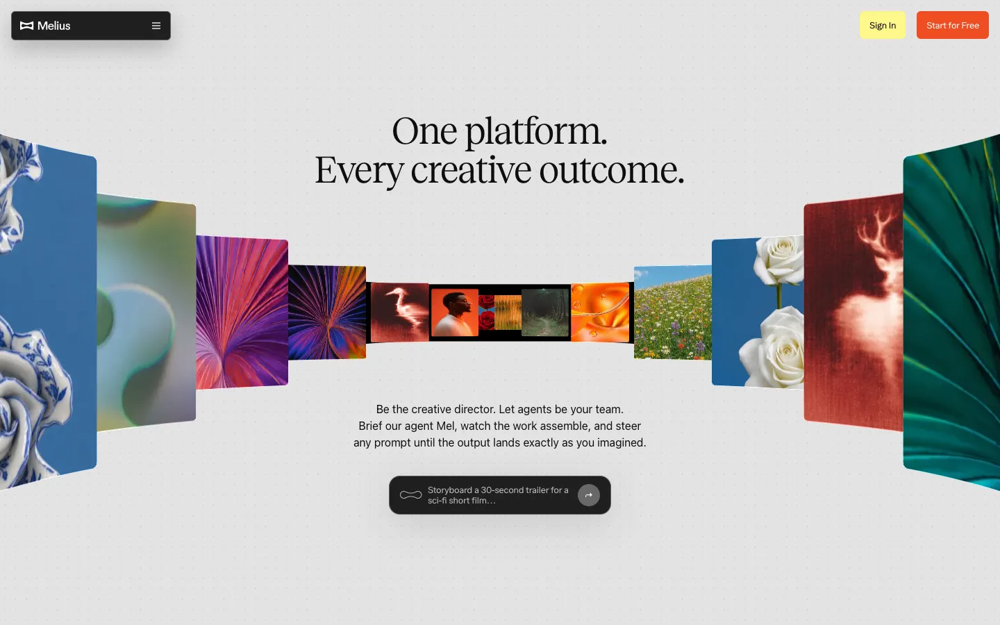 melius.com - Landing Screenshot Preview