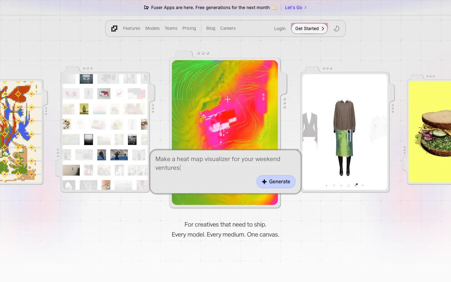 fuser.studio - Landing Screenshot Preview