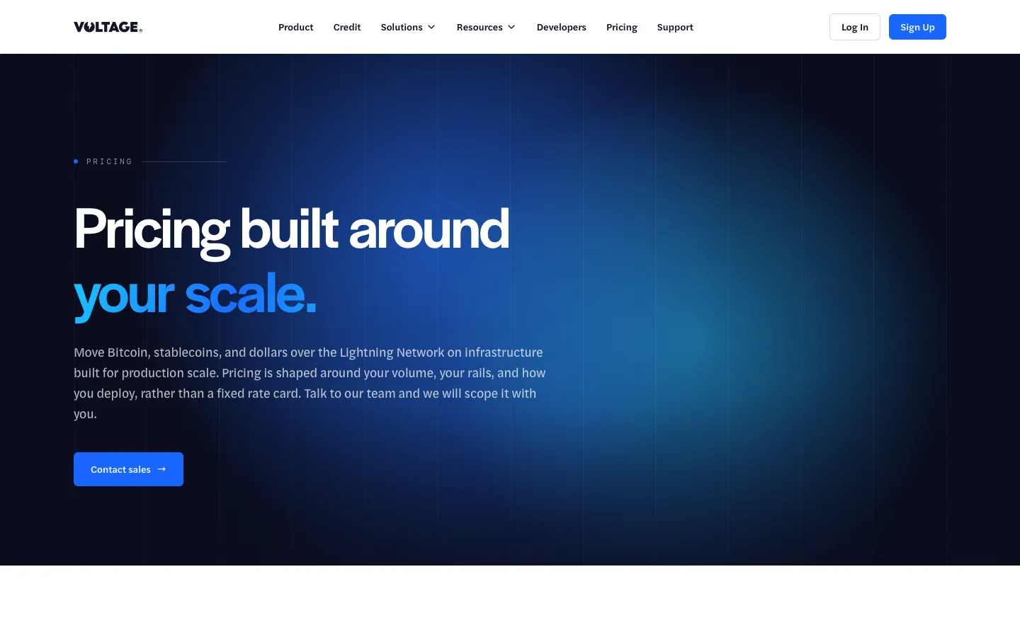 voltage.cloud - Pricing Screenshot Preview