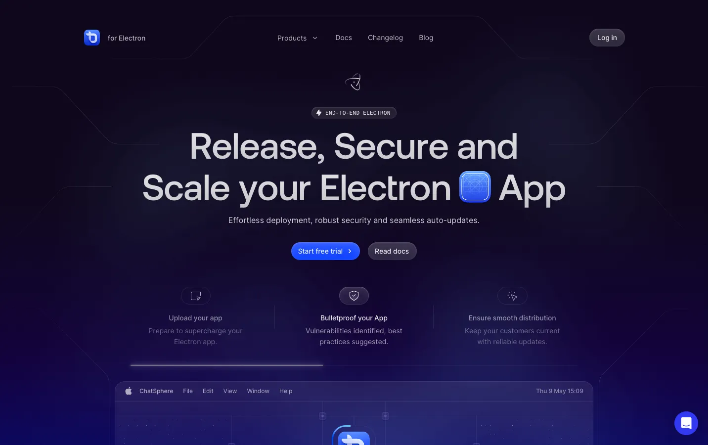 todesktop.com - Landing Screenshot Preview