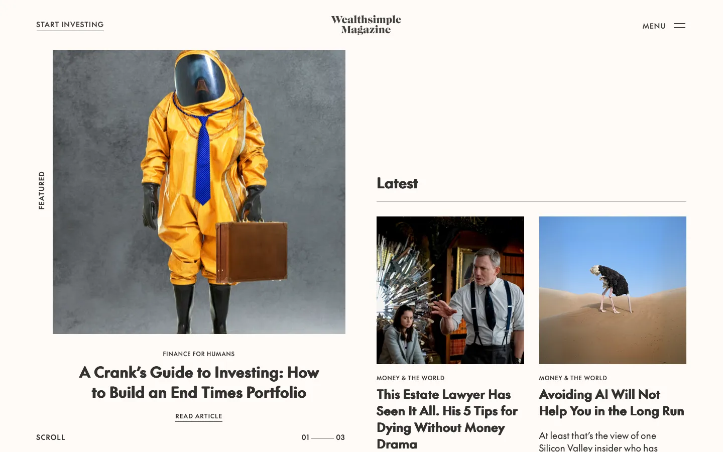 wealthsimple.com - Blog Screenshot Preview
