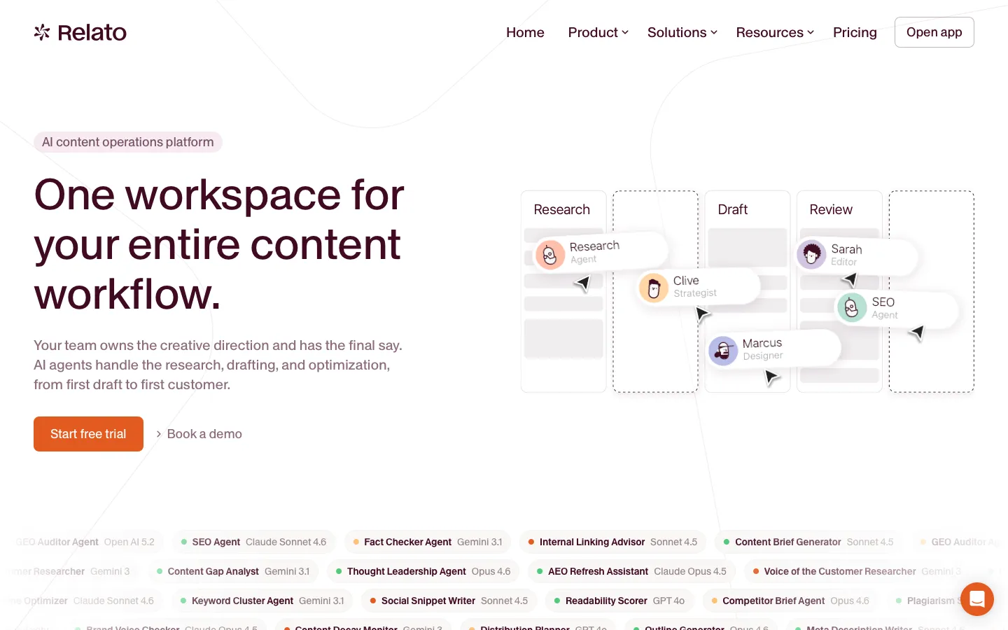 relato.com - Landing Screenshot Preview