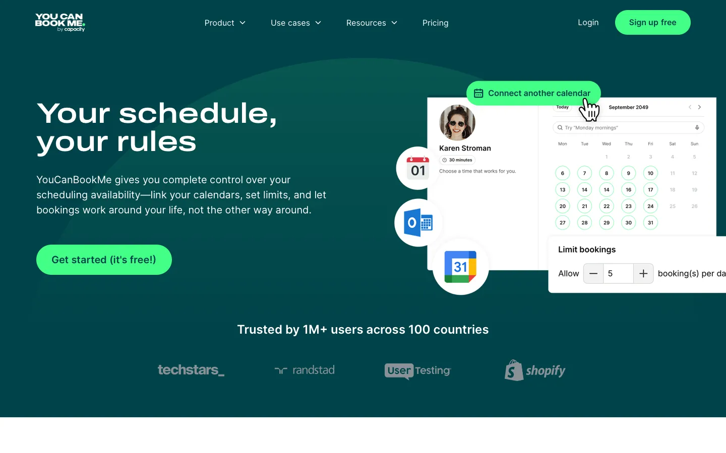 youcanbook.me - Product Screenshot Preview