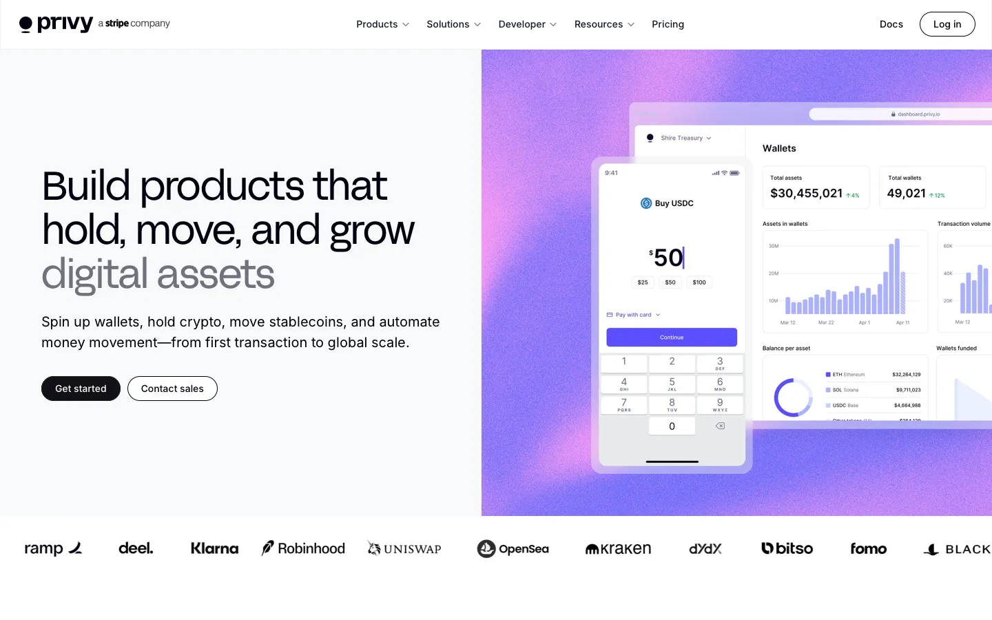 privy.io - Landing Screenshot Preview
