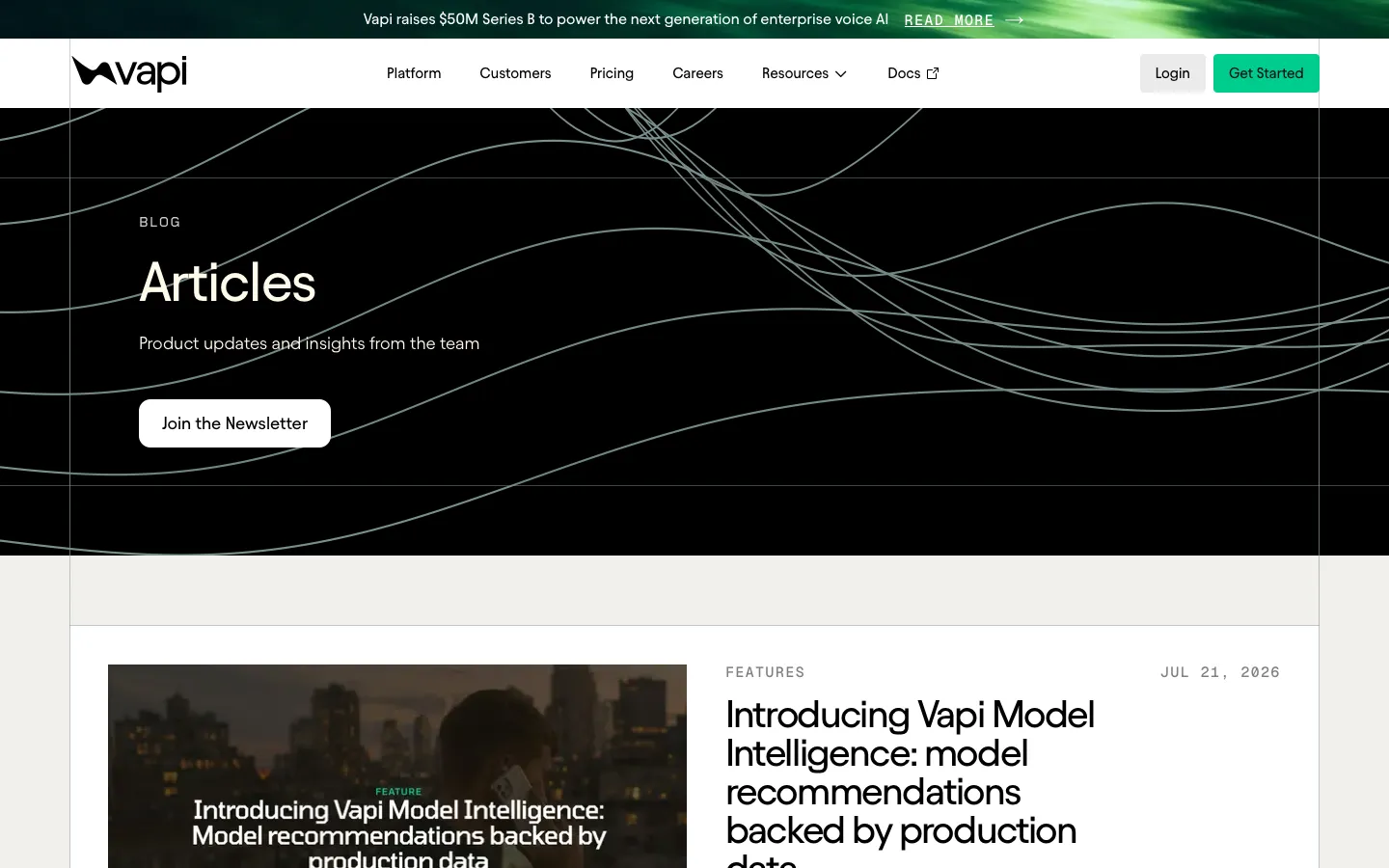 vapi.ai - Blog Screenshot Preview