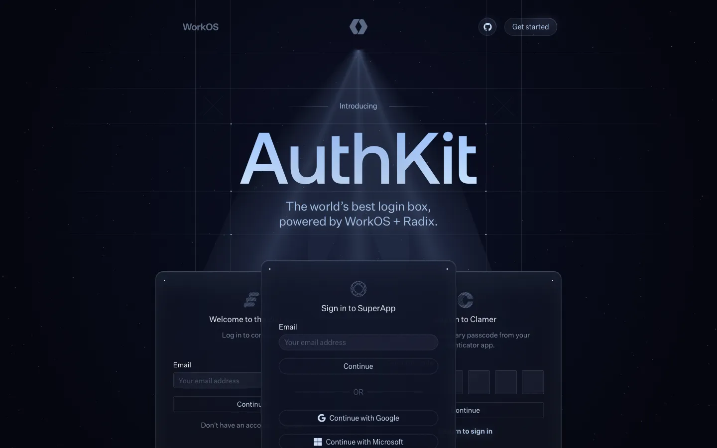 authkit.com - Landing Screenshot Preview
