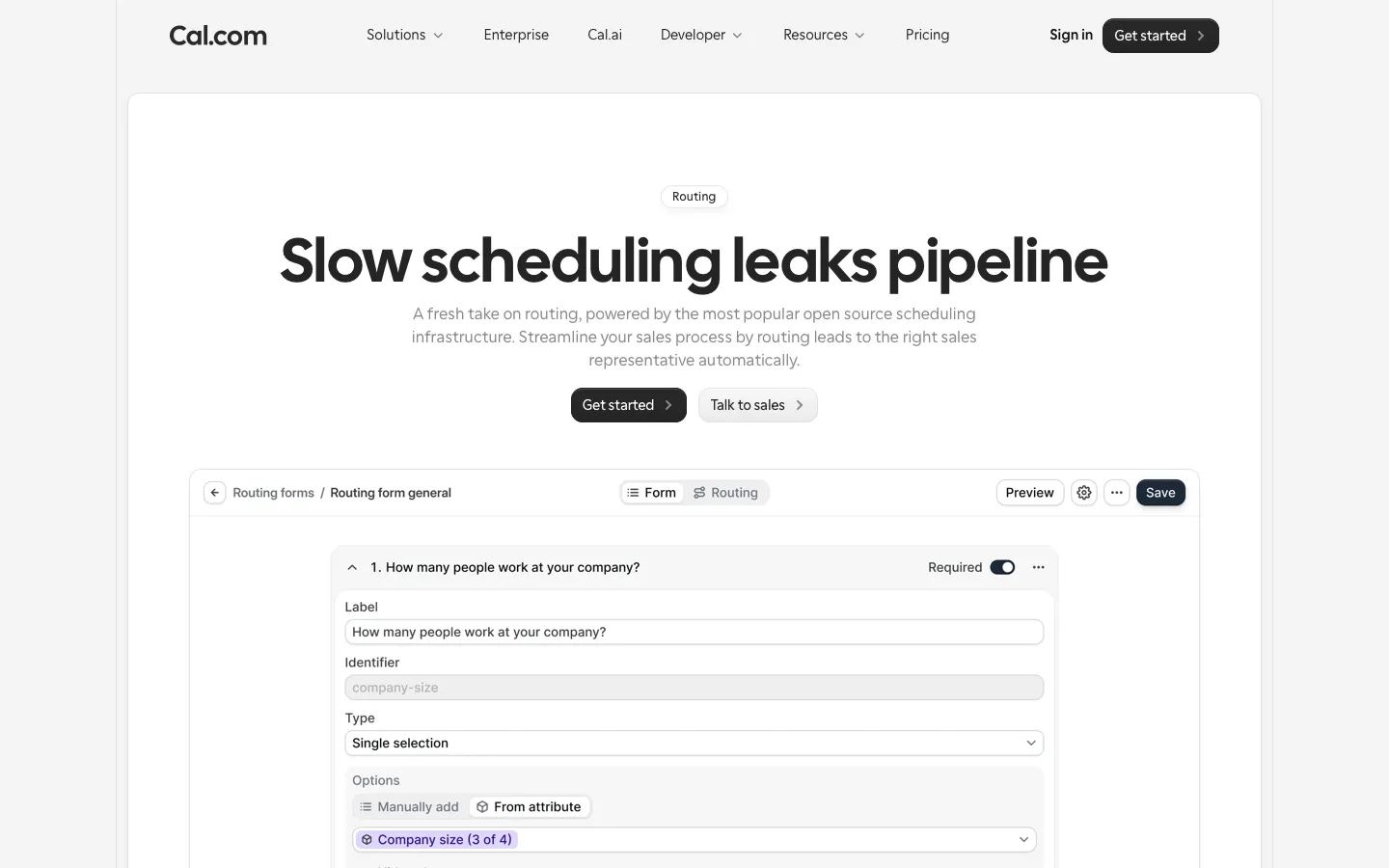 cal.com - Product Screenshot Preview