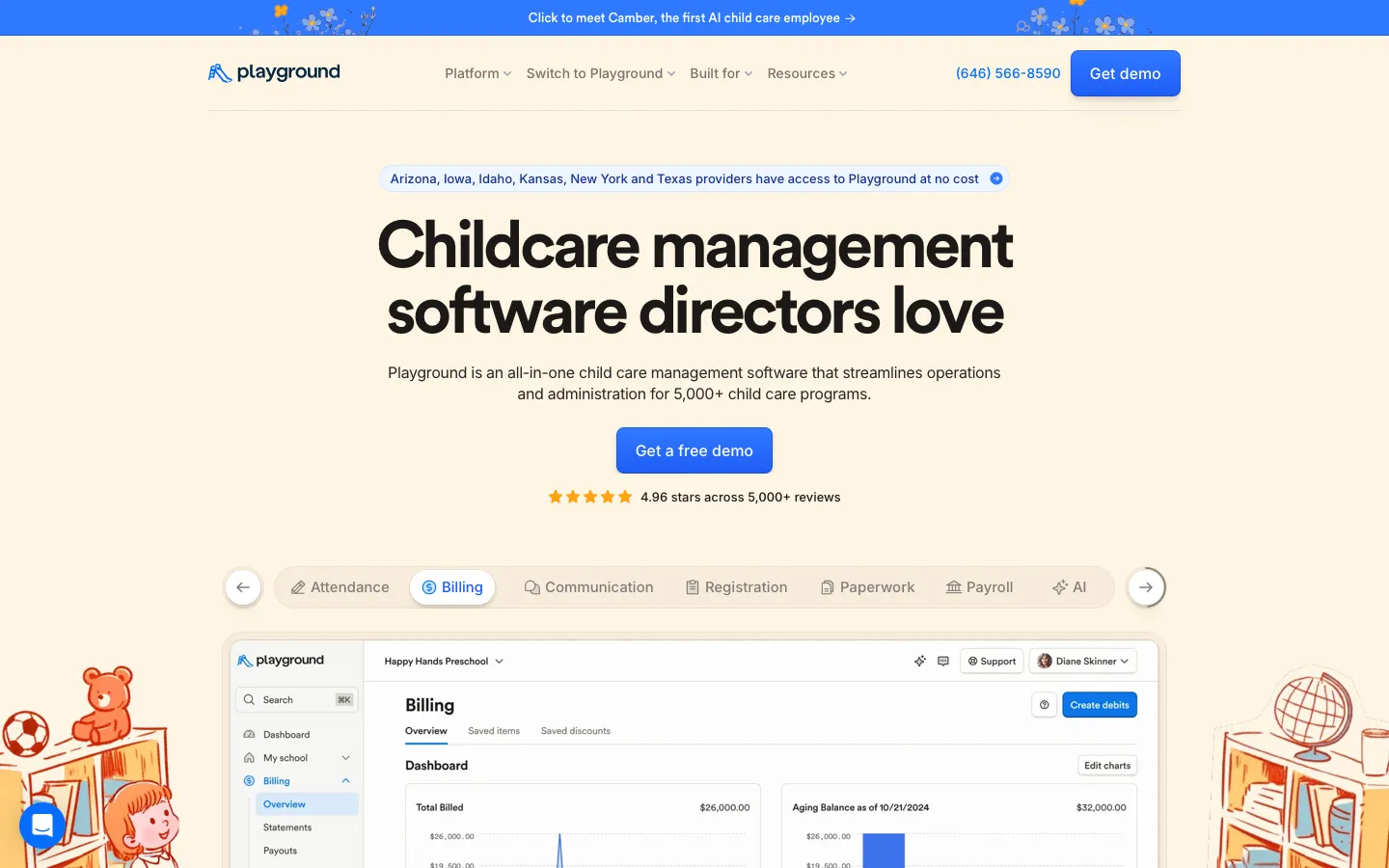 tryplayground.com - Landing Screenshot Preview