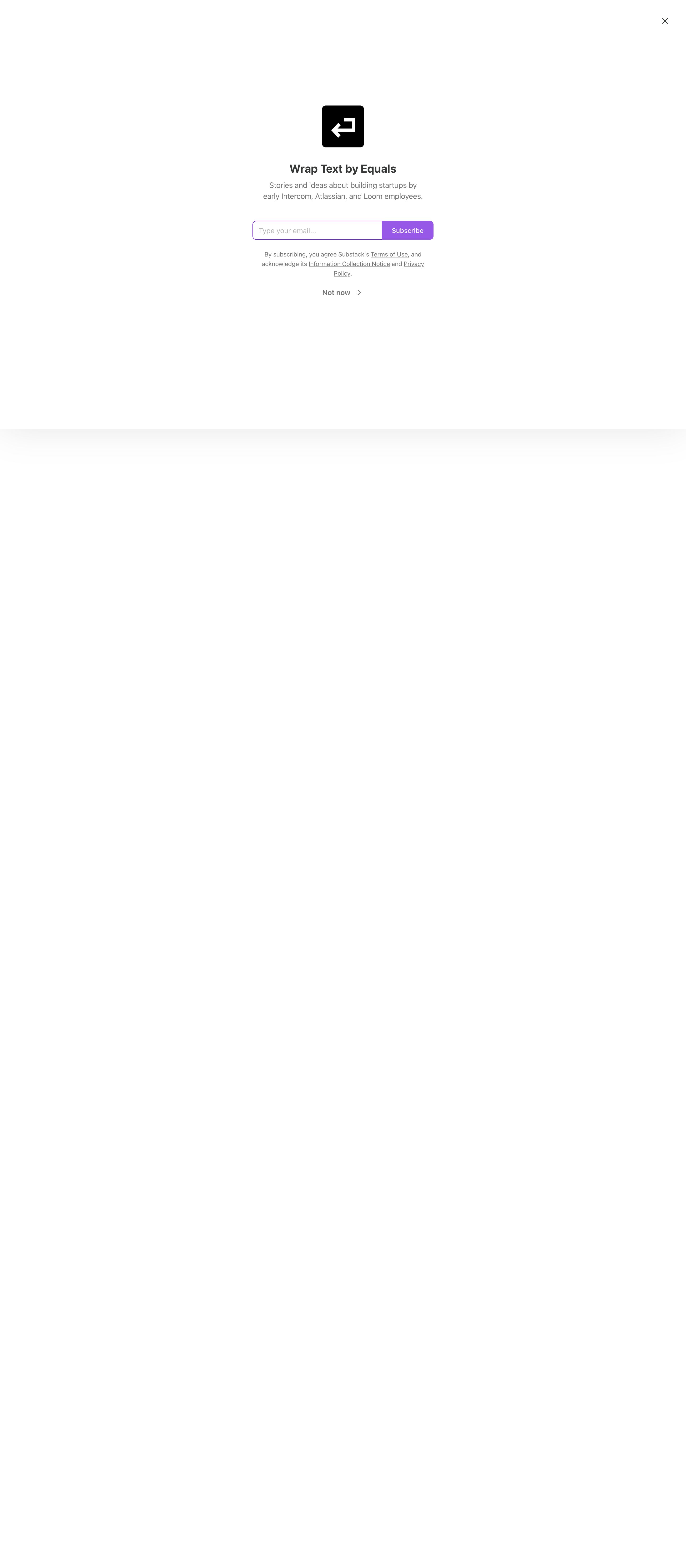 equals.app - Wrap Text by Equals | Ben McRedmond | Substack - Desktop - Sat Aug 01 2026 10:20:18 GMT+0000 (Coordinated Universal Time) Screenshot
