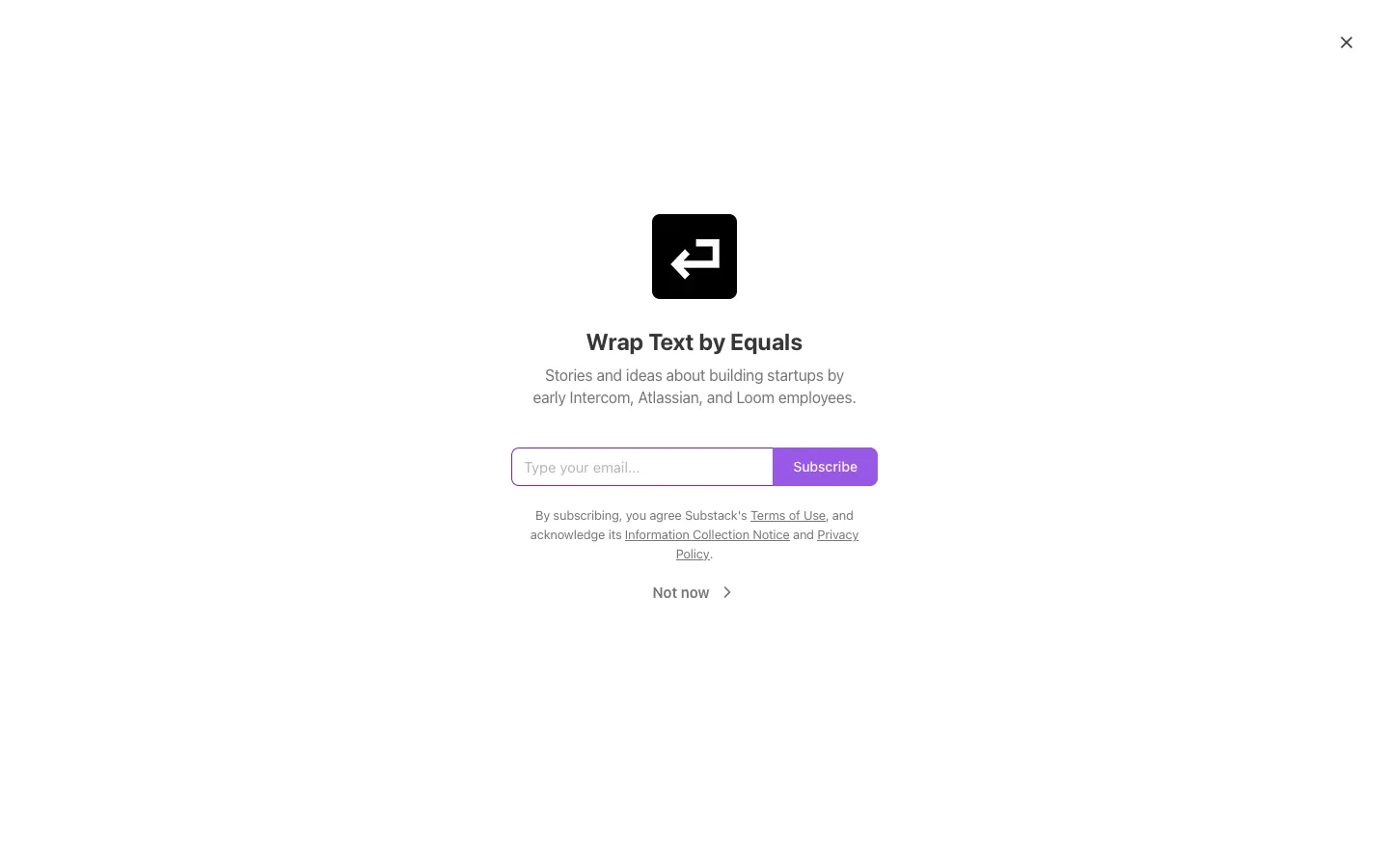 equals.app - Blog Screenshot Preview