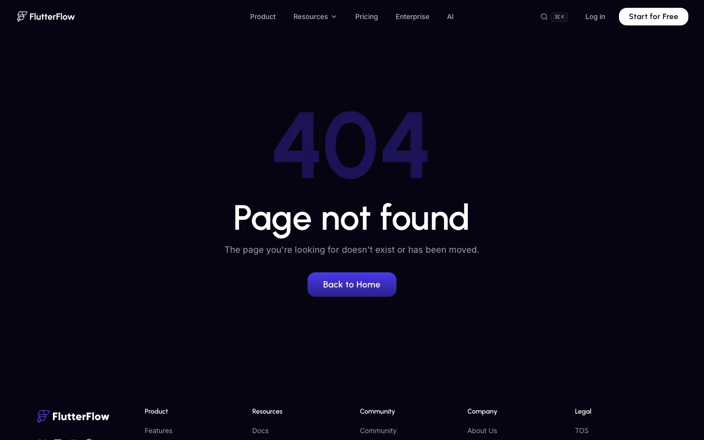 flutterflow.io - Product Screenshot Preview