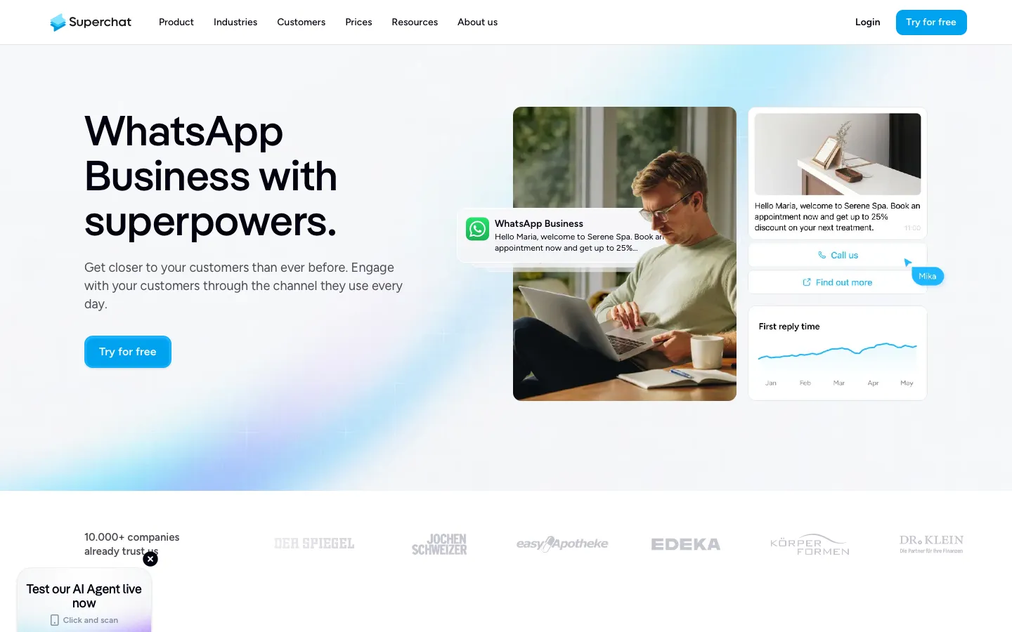 superchat.com - Product Screenshot Preview