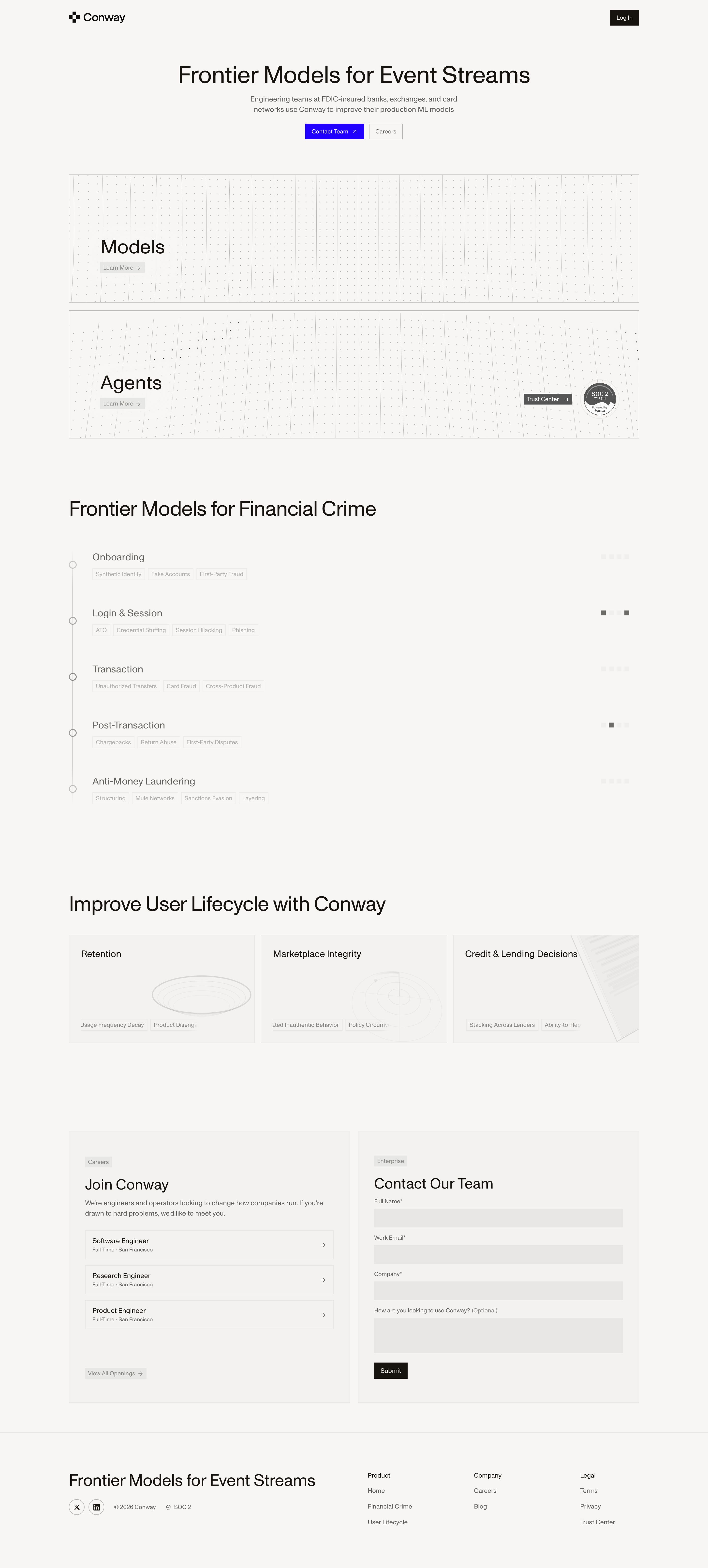 conway.ai - Conway - Desktop Screenshot