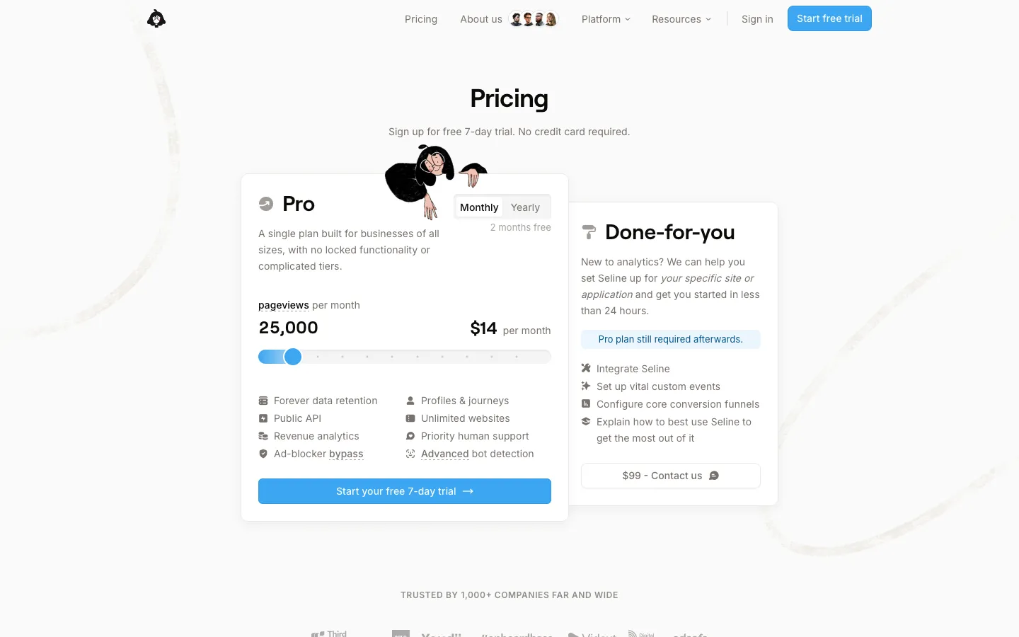 seline.so - Pricing Screenshot Preview