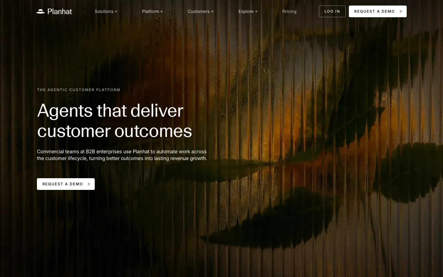 planhat.com - Landing Screenshot Preview
