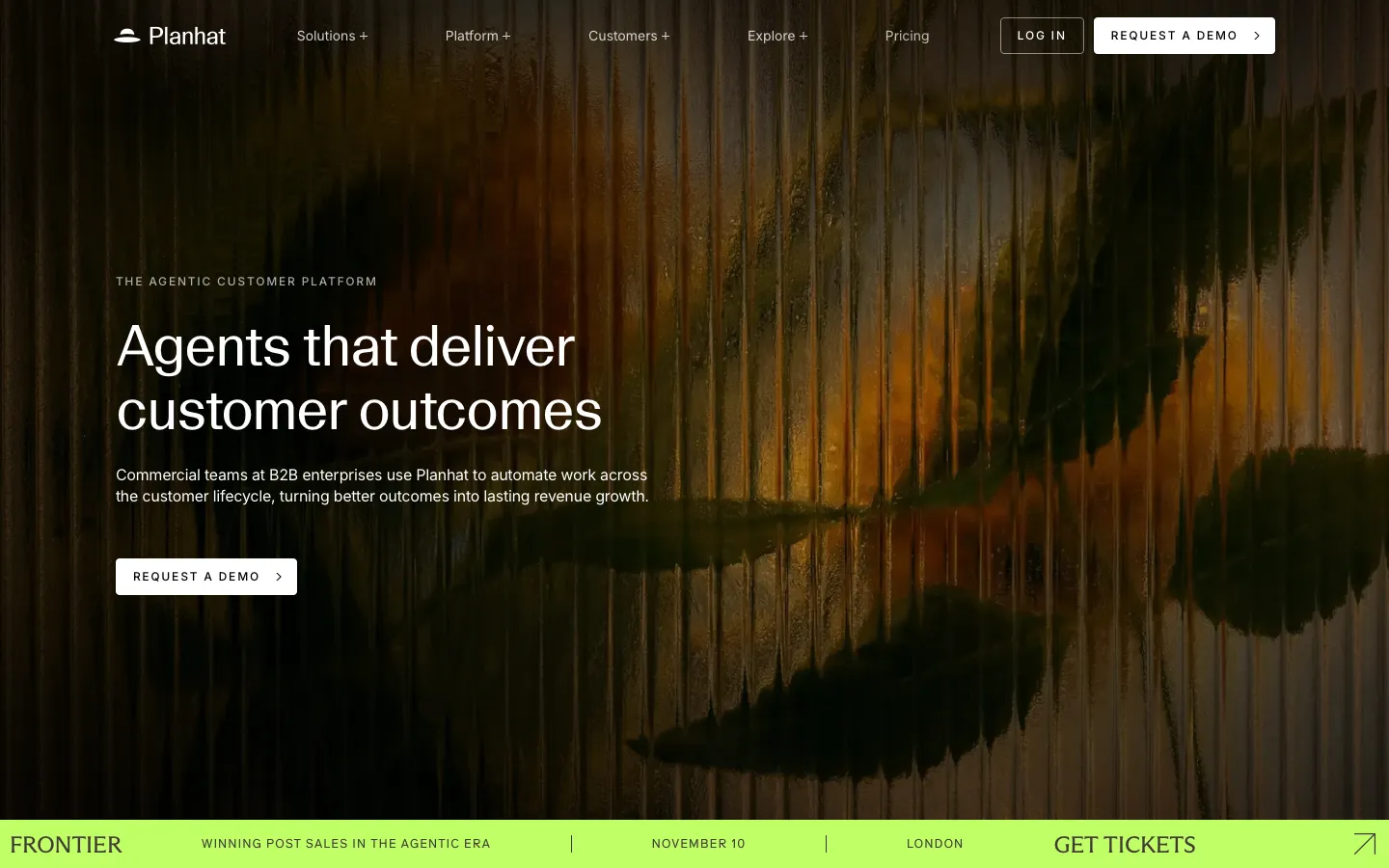 planhat.com - Landing Screenshot Preview