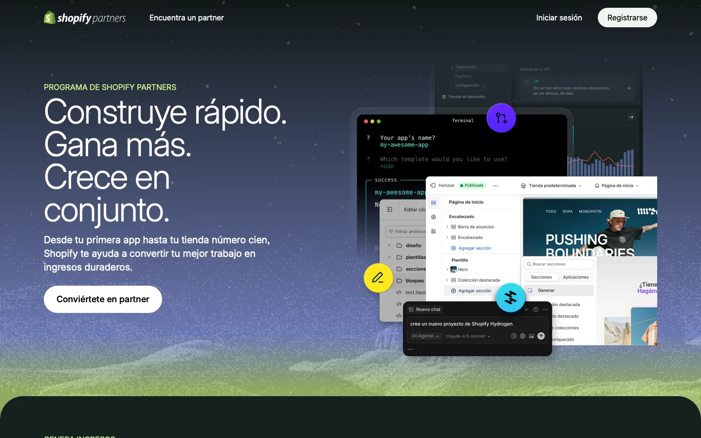 shopify.com - Partners Screenshot Preview