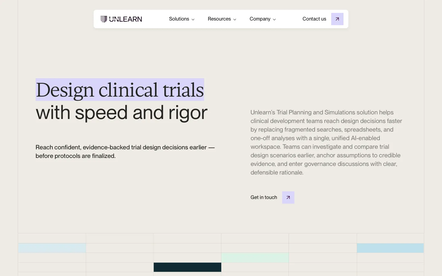 unlearn.ai - Product Screenshot Preview
