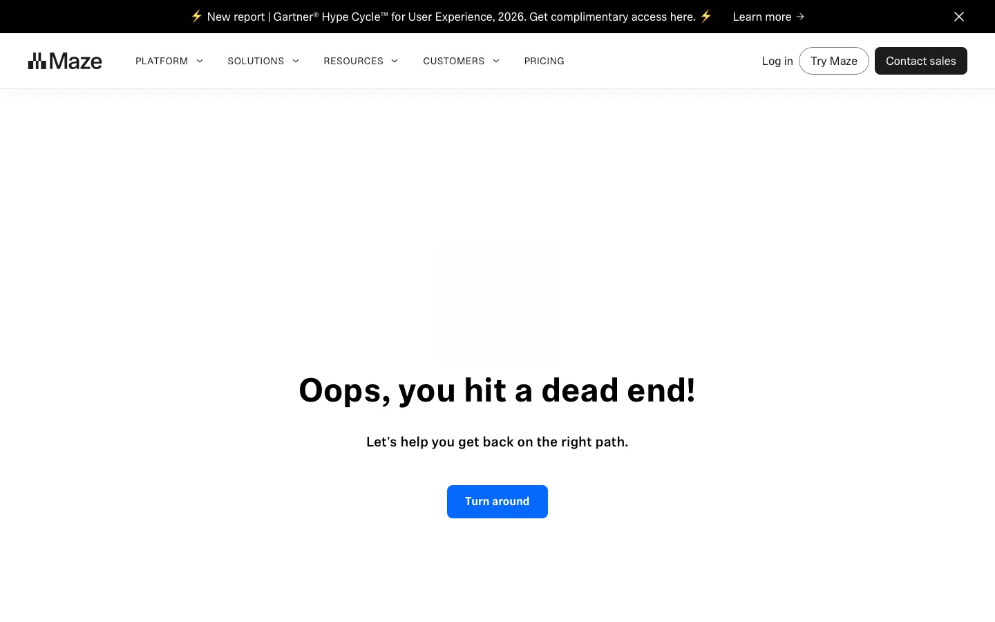 maze.co - 404 Screenshot Preview