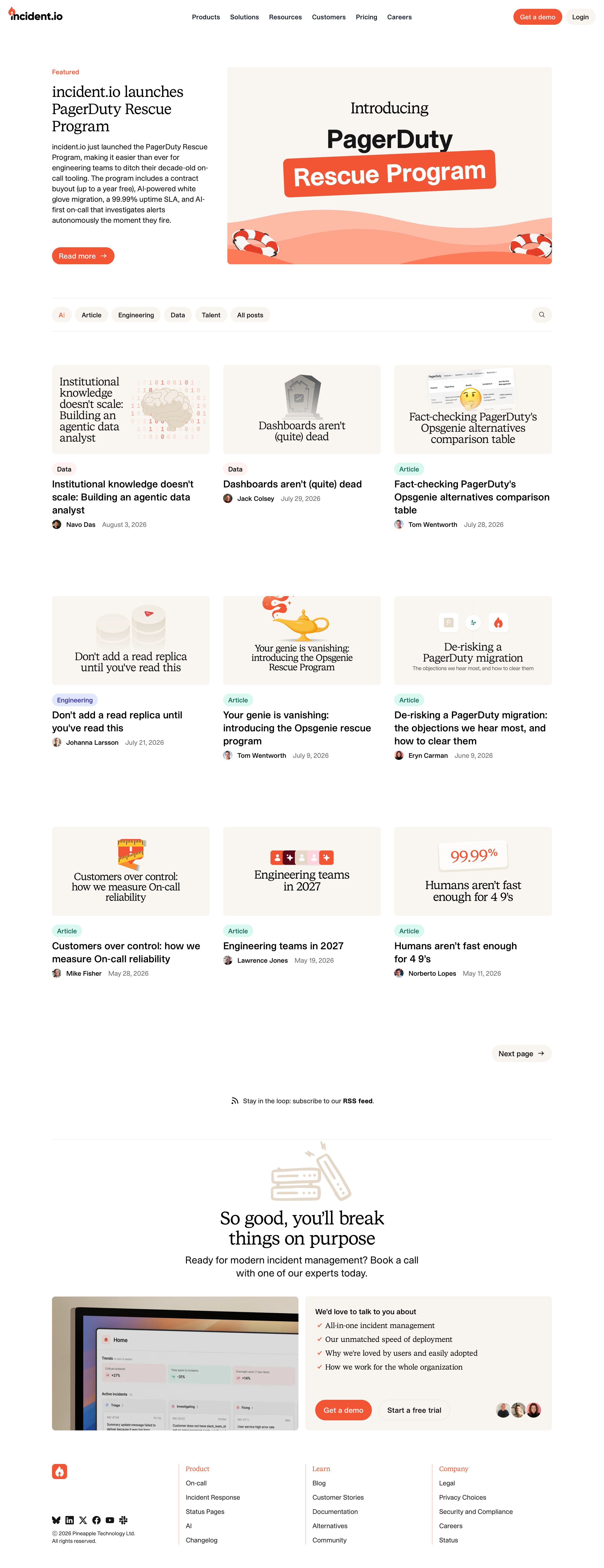 incident.io - Blog | incident.io - Desktop - Tue Aug 04 2026 14:15:26 GMT+0000 (Coordinated Universal Time) Screenshot