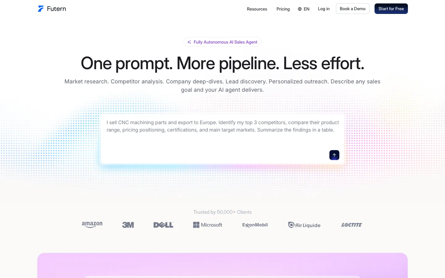 futern.com - Landing Screenshot Preview