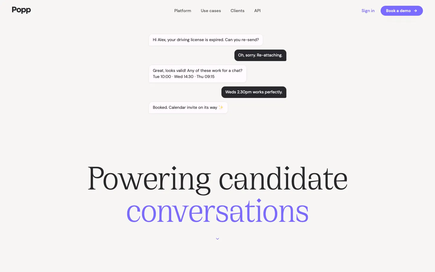 joinpopp.com - Landing Screenshot Preview
