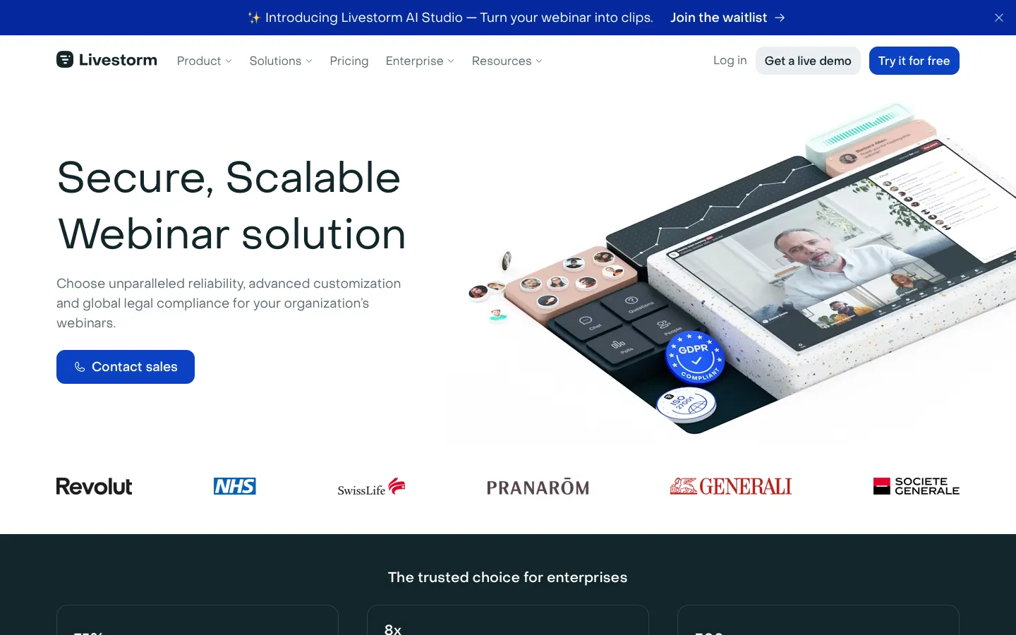 livestorm.co - Enterprise Screenshot Preview