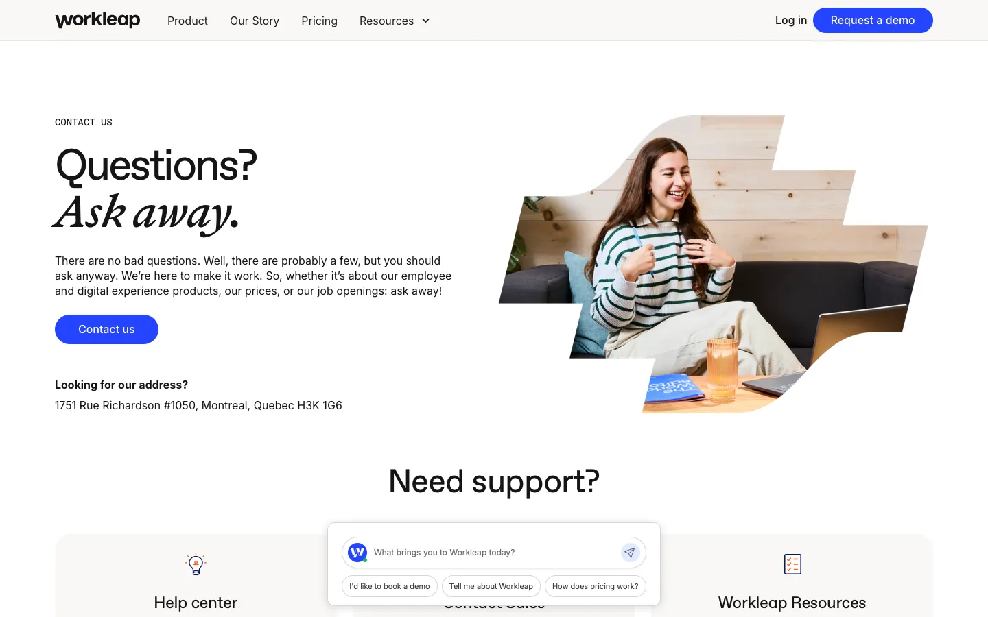officevibe.com - Media kit Screenshot Preview