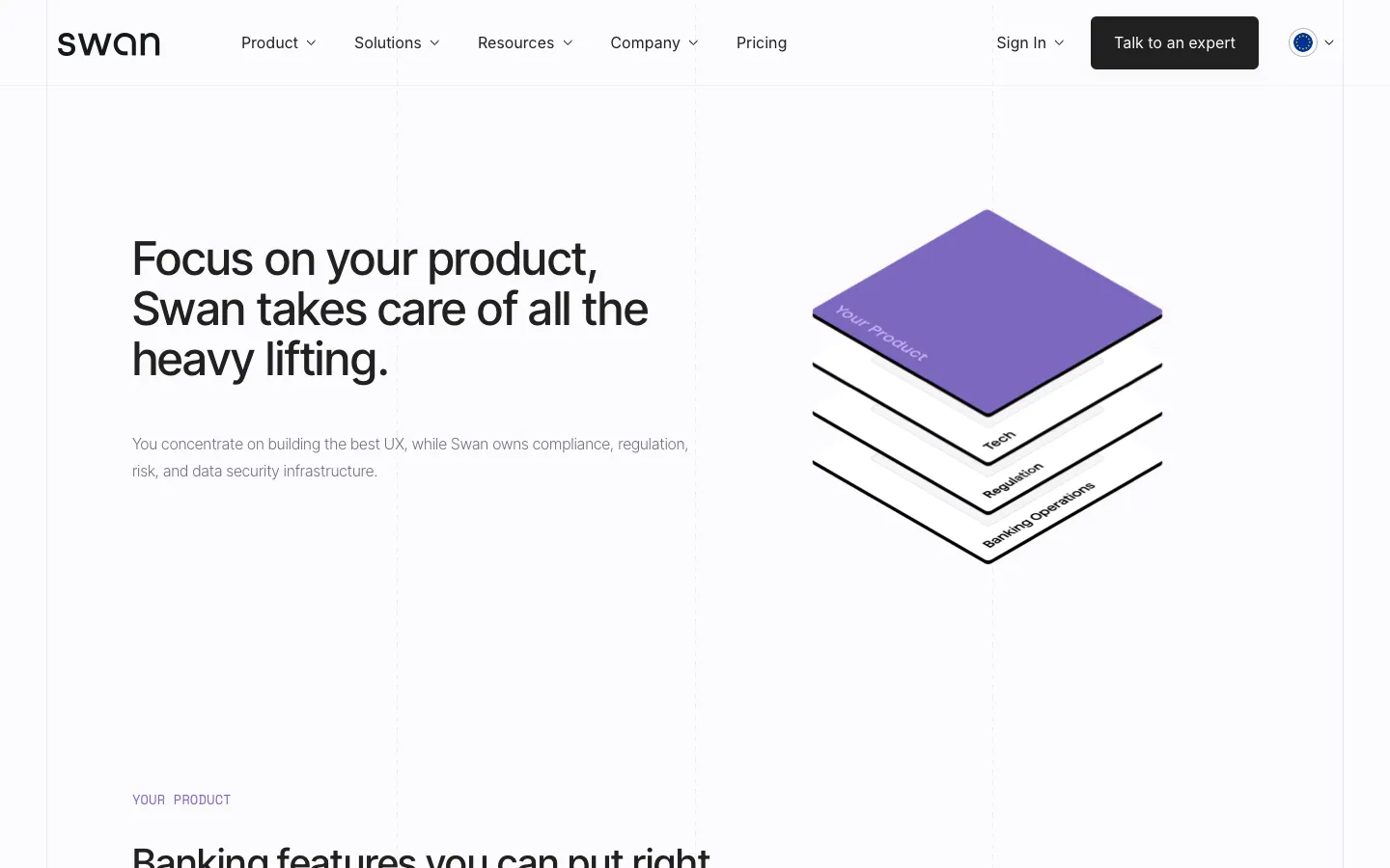 swan.io - Why us Screenshot Preview