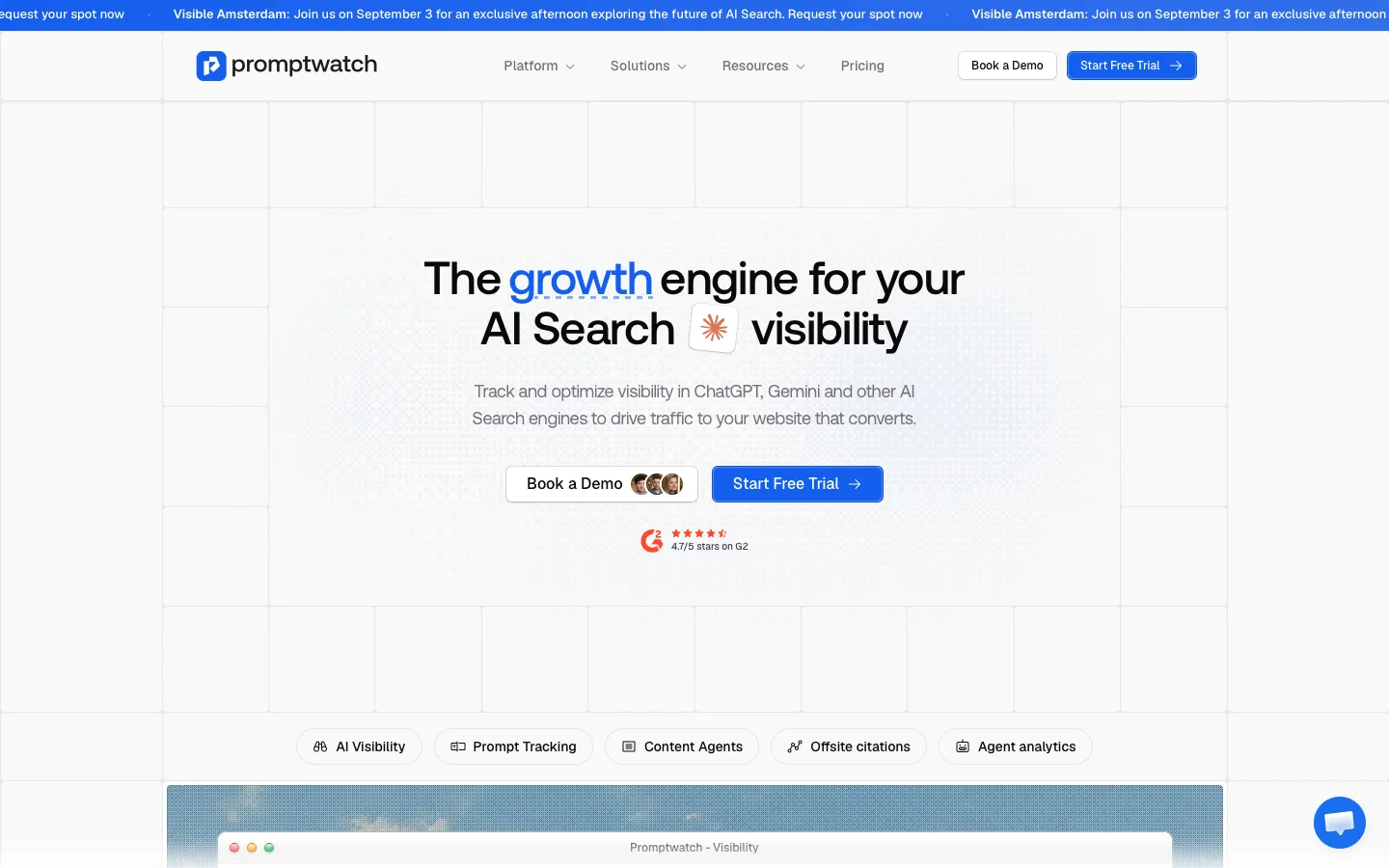 promptwatch.com - Landing Screenshot Preview