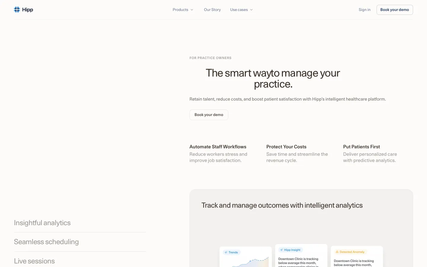 hipp.health - Use Cases Screenshot Preview