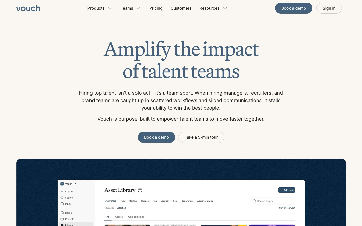 vouchfor.com - How it works Screenshot Preview