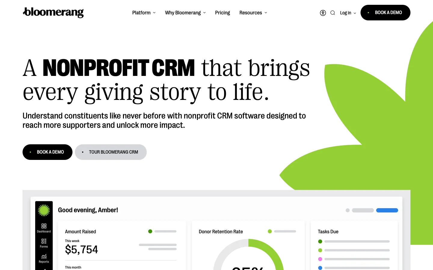 bloomerang.co - Product Screenshot Preview