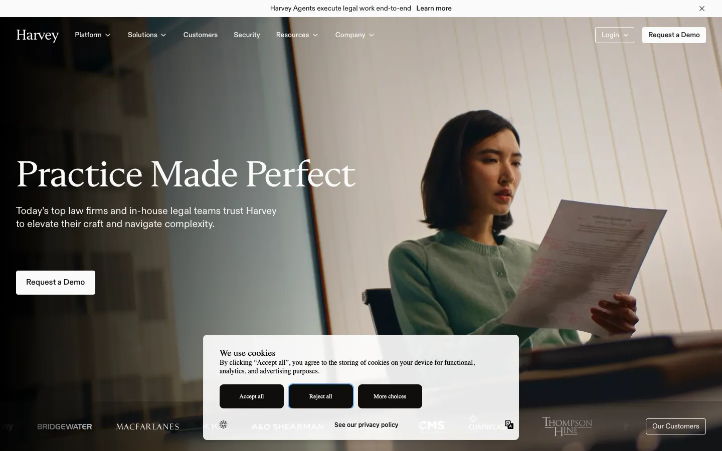 harvey.ai - Product Screenshot Preview
