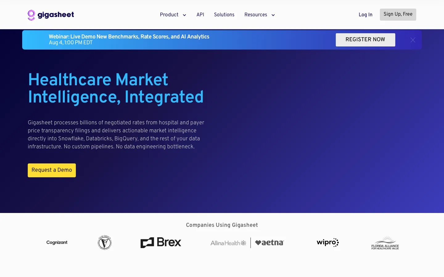 gigasheet.com - Enterprise Screenshot Preview