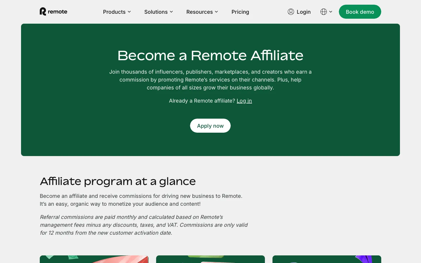 remote.com - Affiliates Screenshot Preview