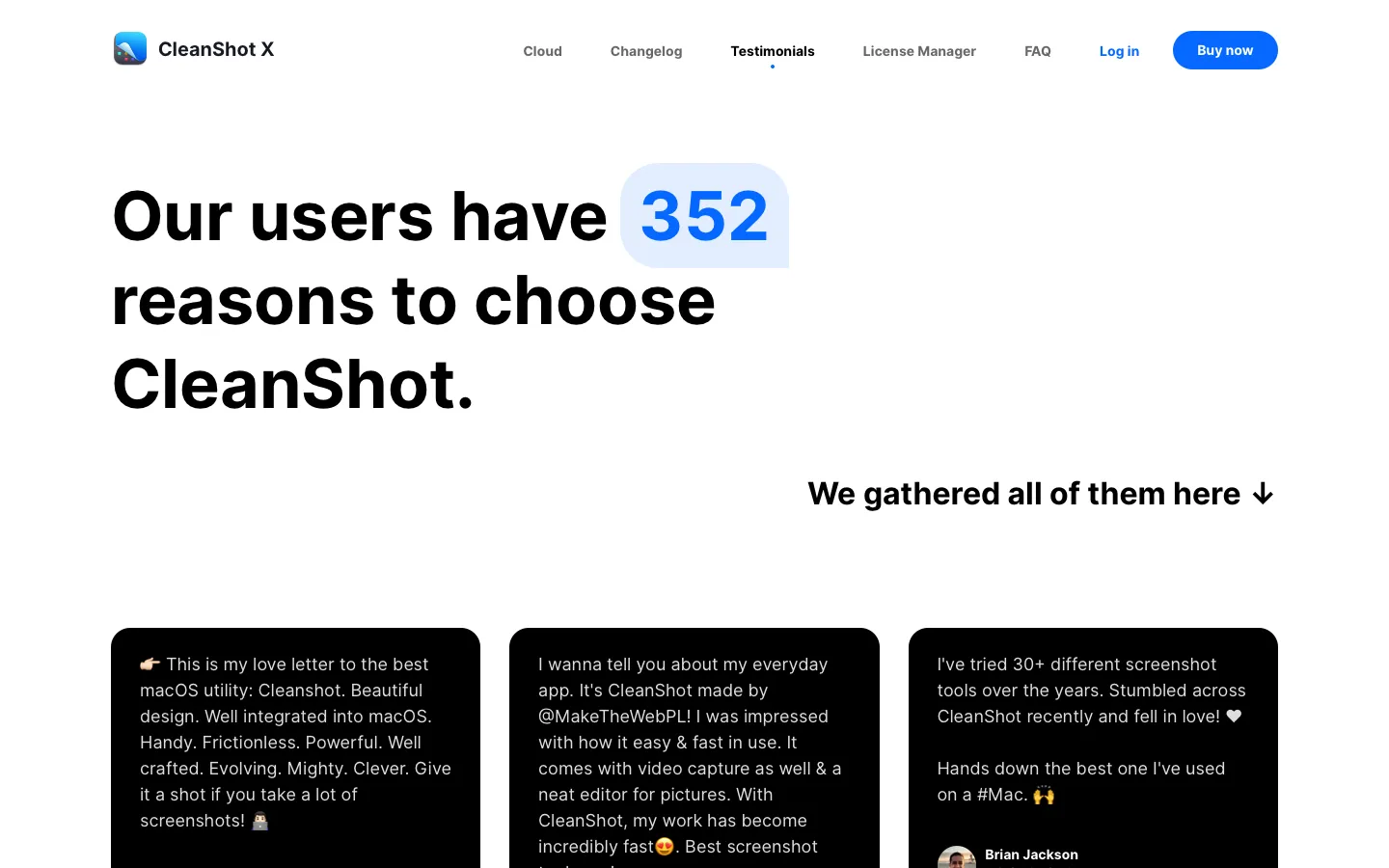 cleanshot.com - Customers Screenshot Preview