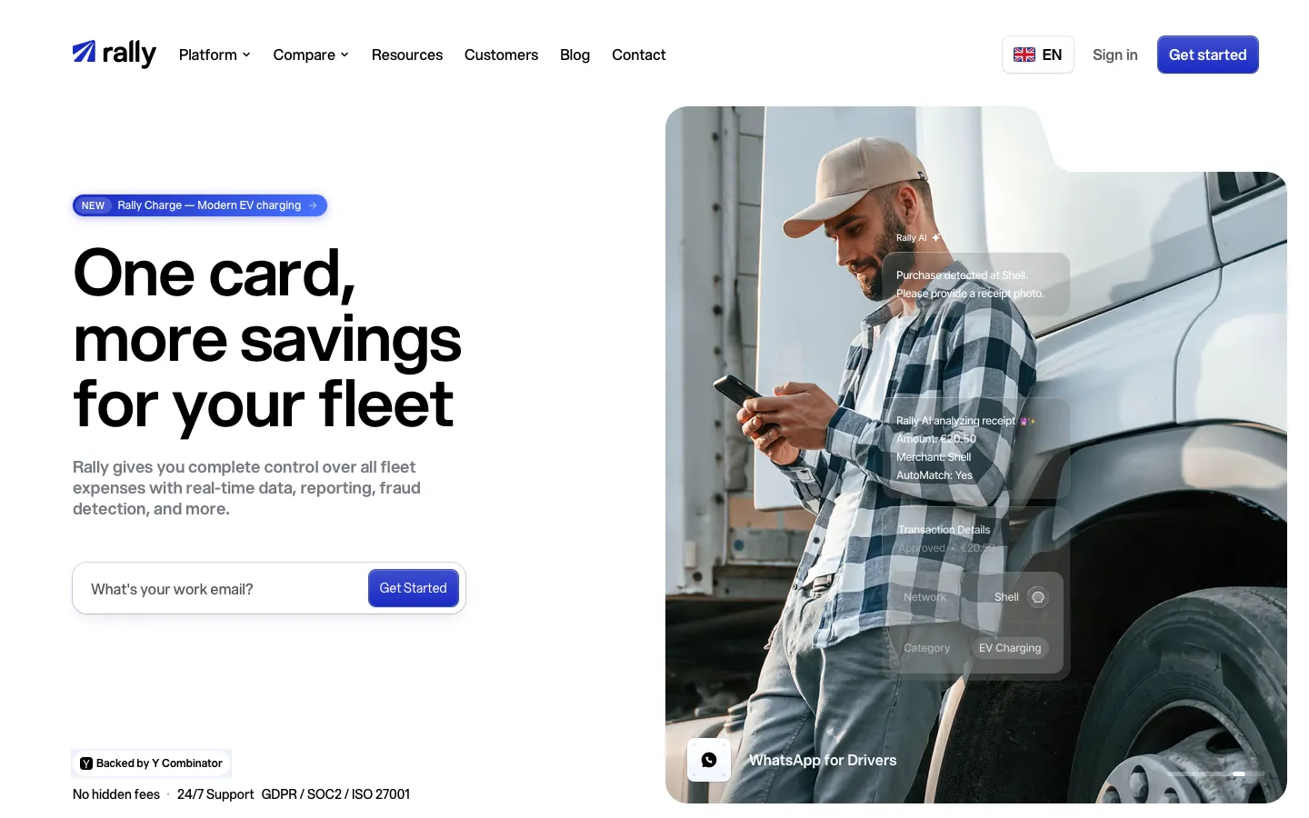 getrally.com - Landing Screenshot Preview
